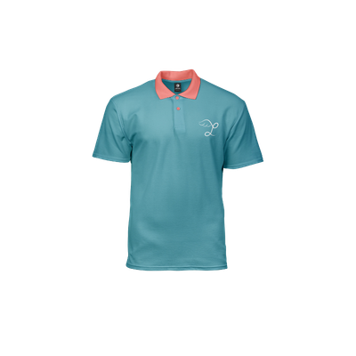 Polo officiel du Limoges ABC, couleur bleu