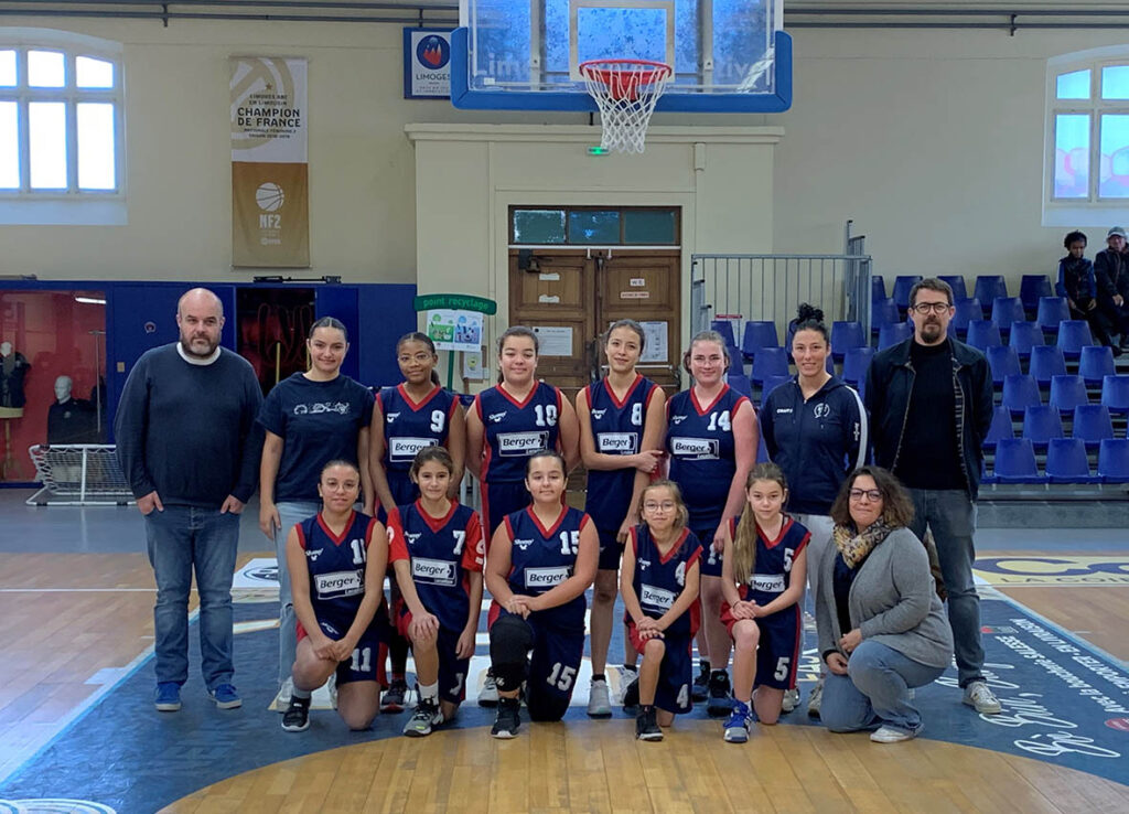 L'équipe U13 département du Limoges ABC