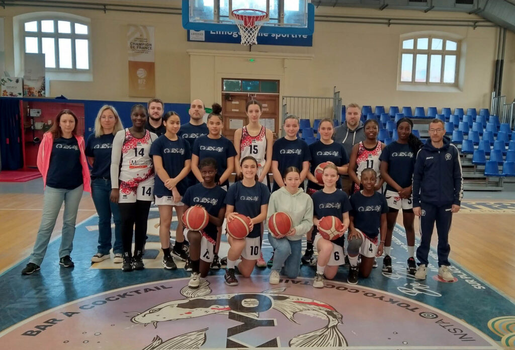L'équipe U15 département du Limoges ABC