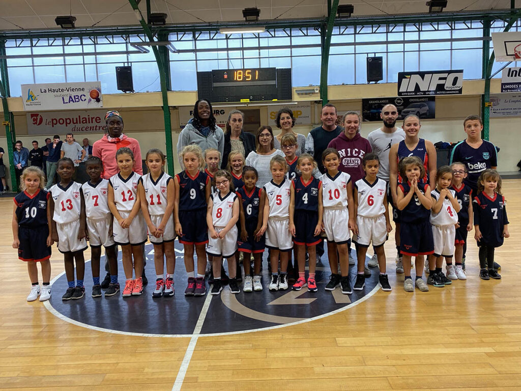 L'équipe U7 du Limoges ABC